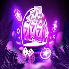 Ilustrasi permainan slot online penuh warna di dewatogel